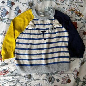 baby GAP striped sweater 6-12M